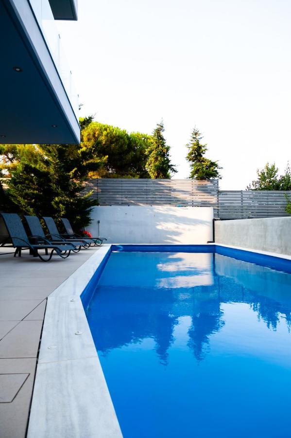 Seaview Pool Villa Near Beach And Athens Airport Pórto Ráfti Kültér fotó